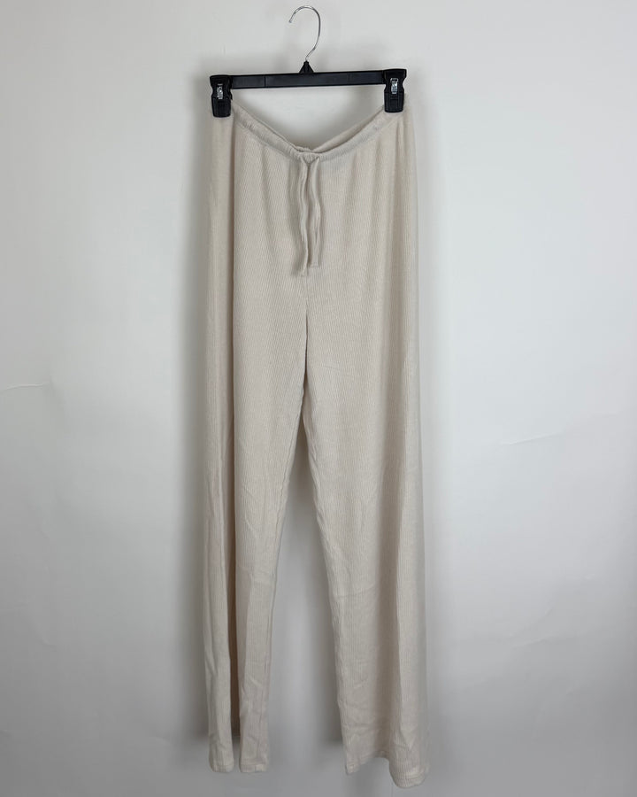 Bone Gray Soft Pants - 2/4, 4/6