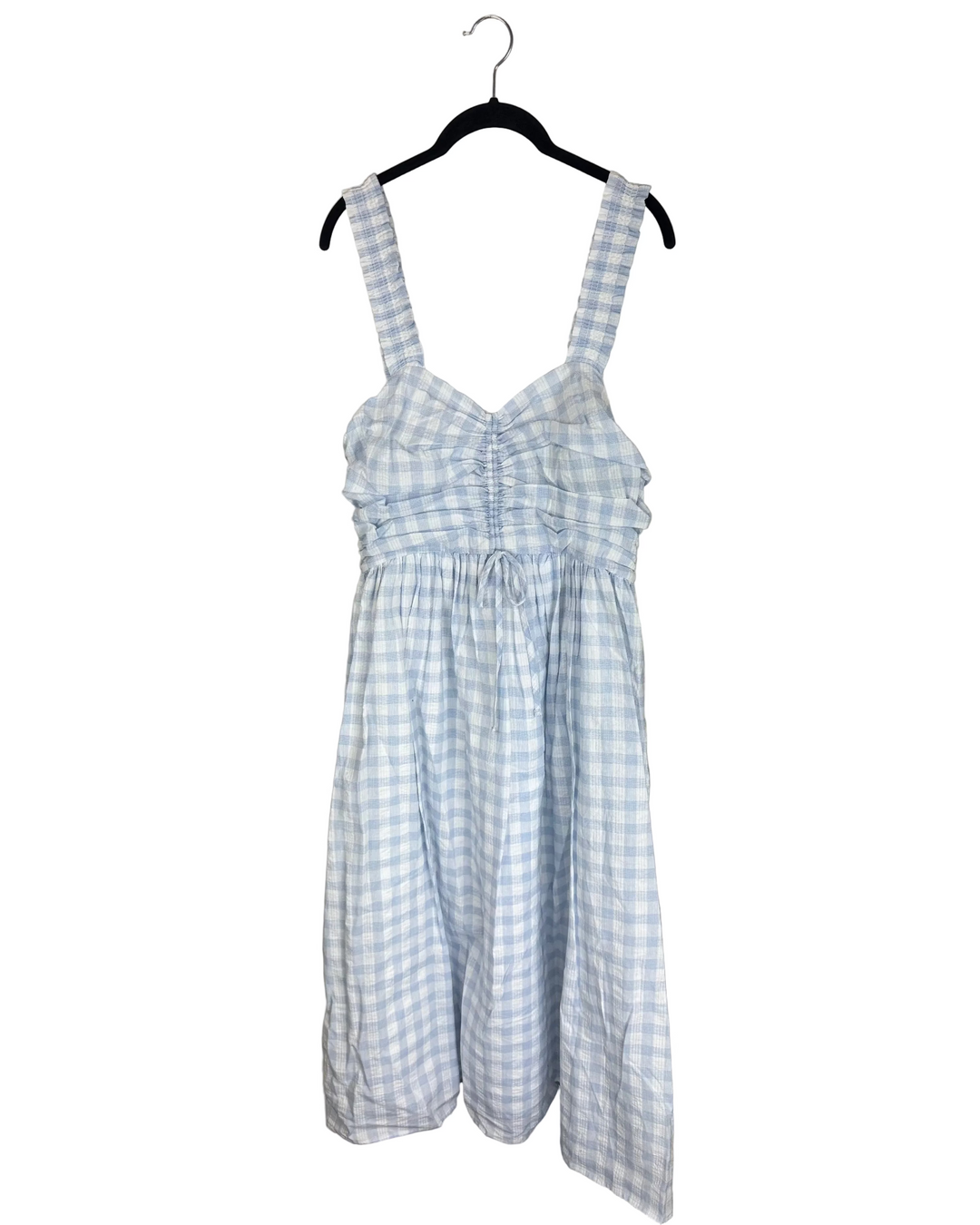 Blue and White Gingham Sundress - Size 4/6
