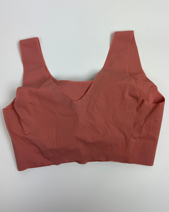 Mauve Seamless And Wireless Bra - Medium