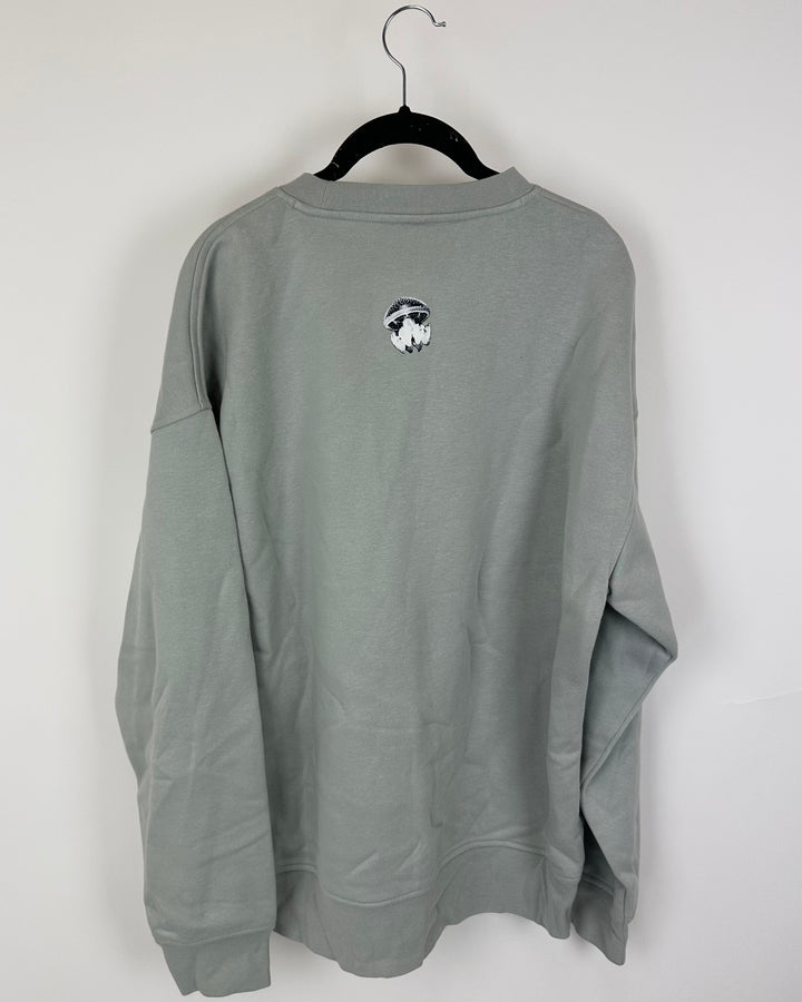 Unisex Light Grey Crewneck - Mens Medium / Women Large