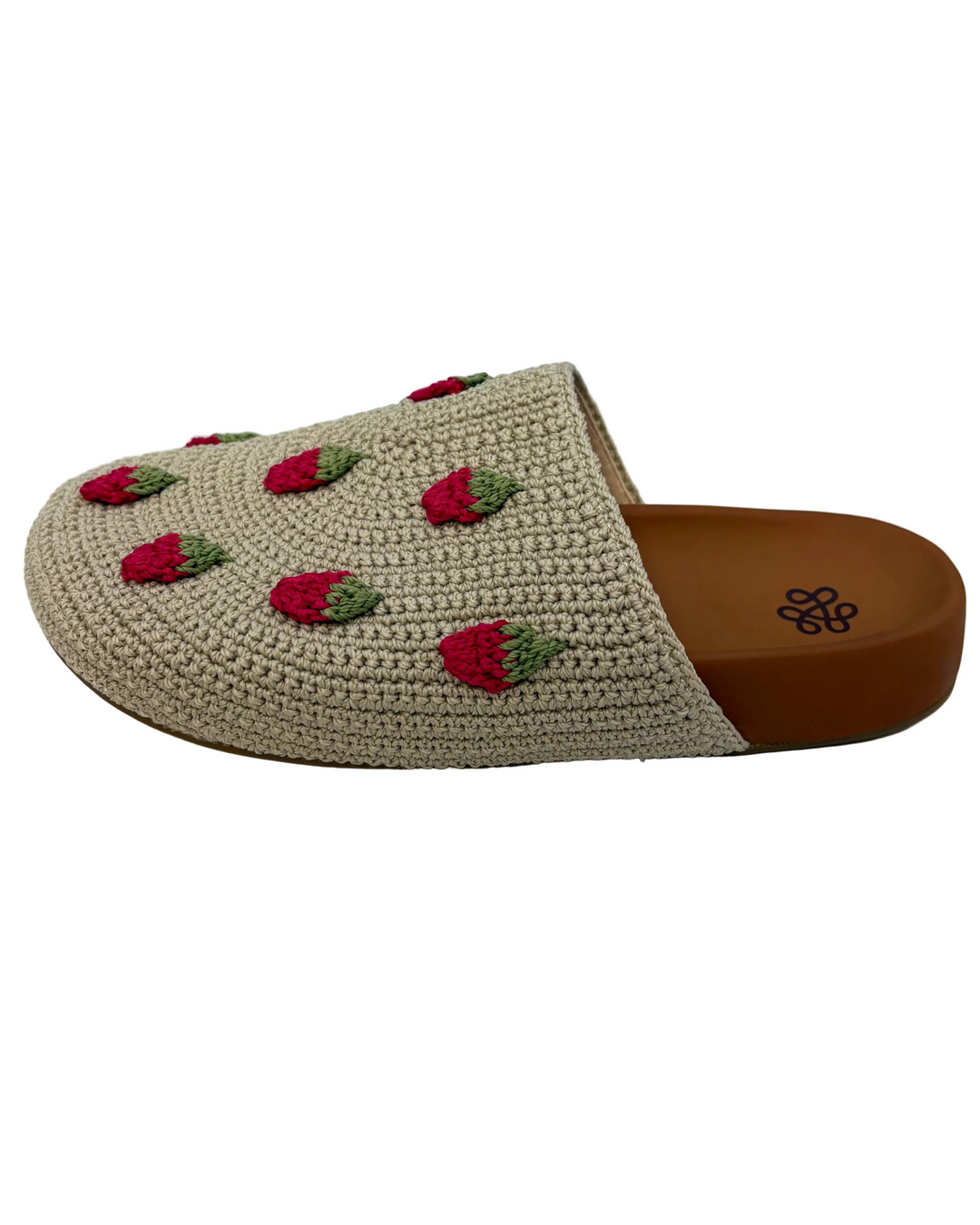 Strawberry Crochet Clog - Size 8 and 10