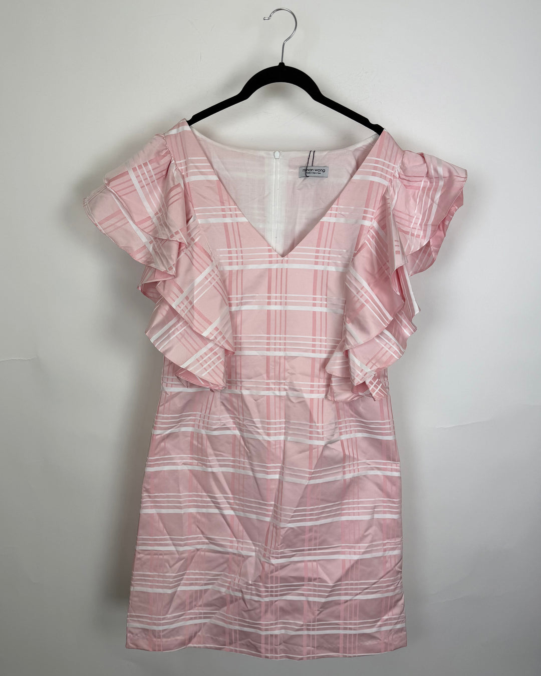 Ruffle Sleeve Pink Dress - Size 4