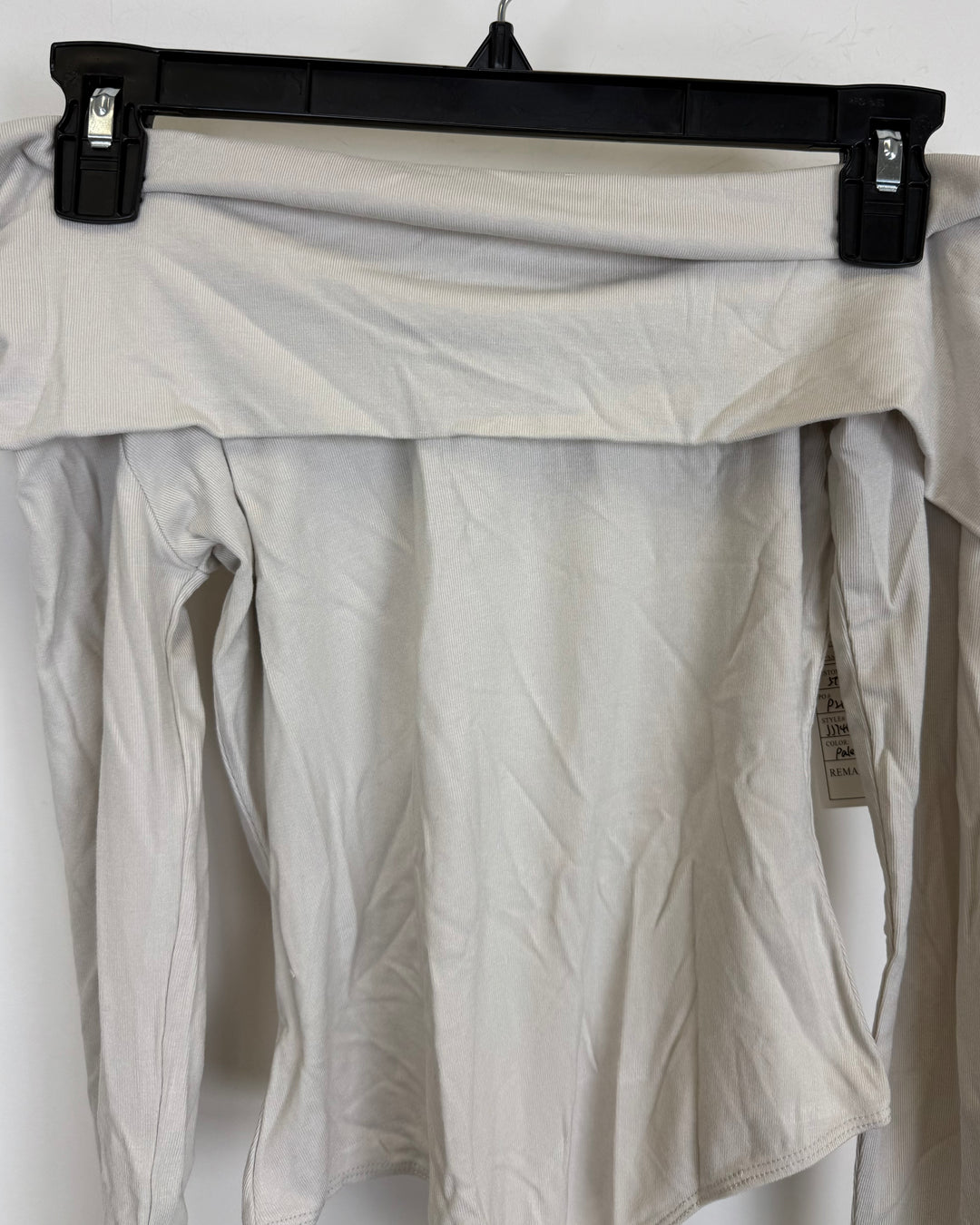 Sand Cowl Neck Bodysuit - Size 2/4