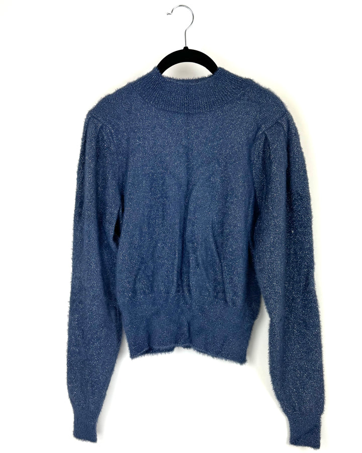 Blue and Silver Sweater - Size 2/4