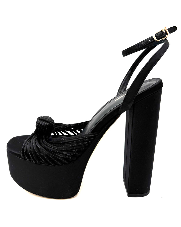 Black Platform Heels - Size 10