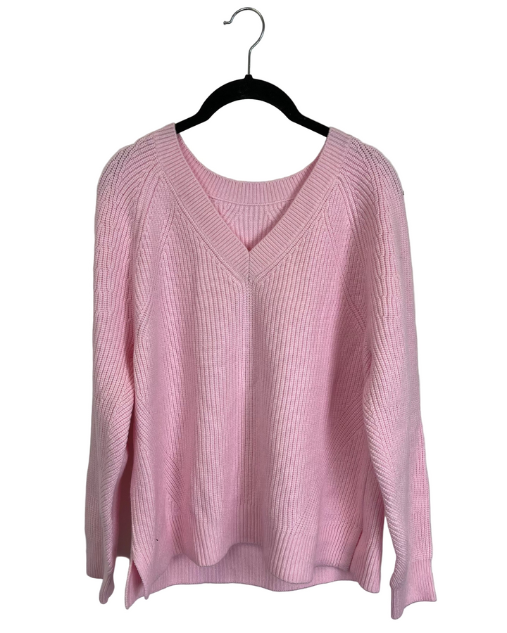 Pink Knit Sweater - Size 6/8