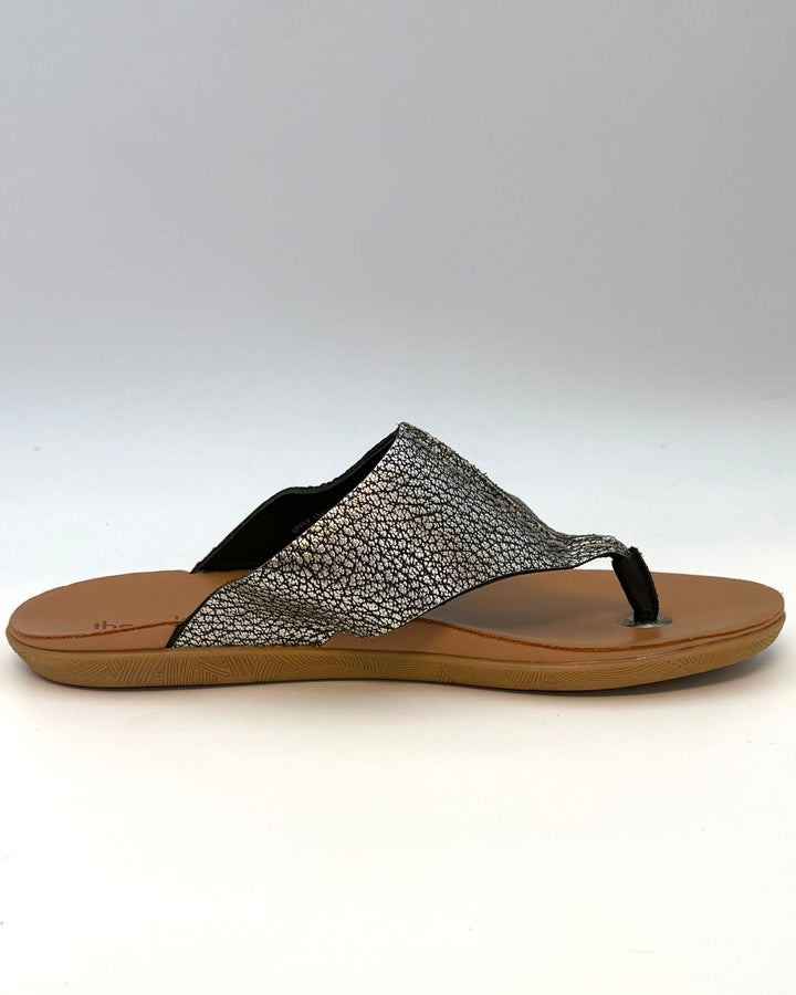 Silver Metallic Sandals - Size 7, 9, 10