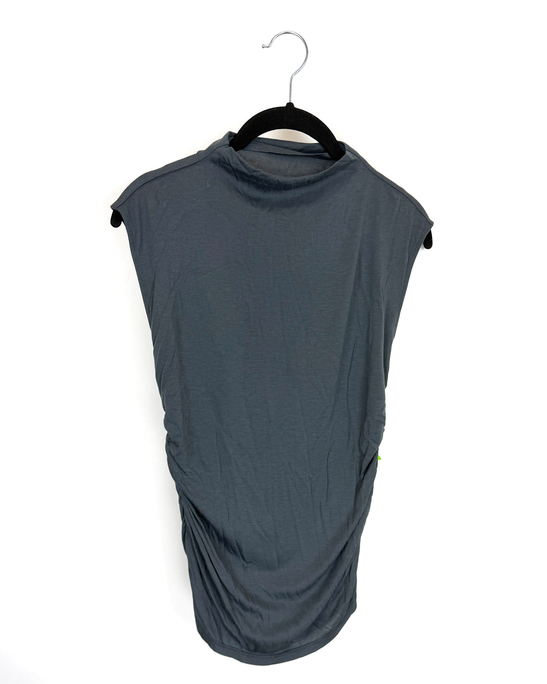 Dark Gray Mock Neck Tank- Size 2/4