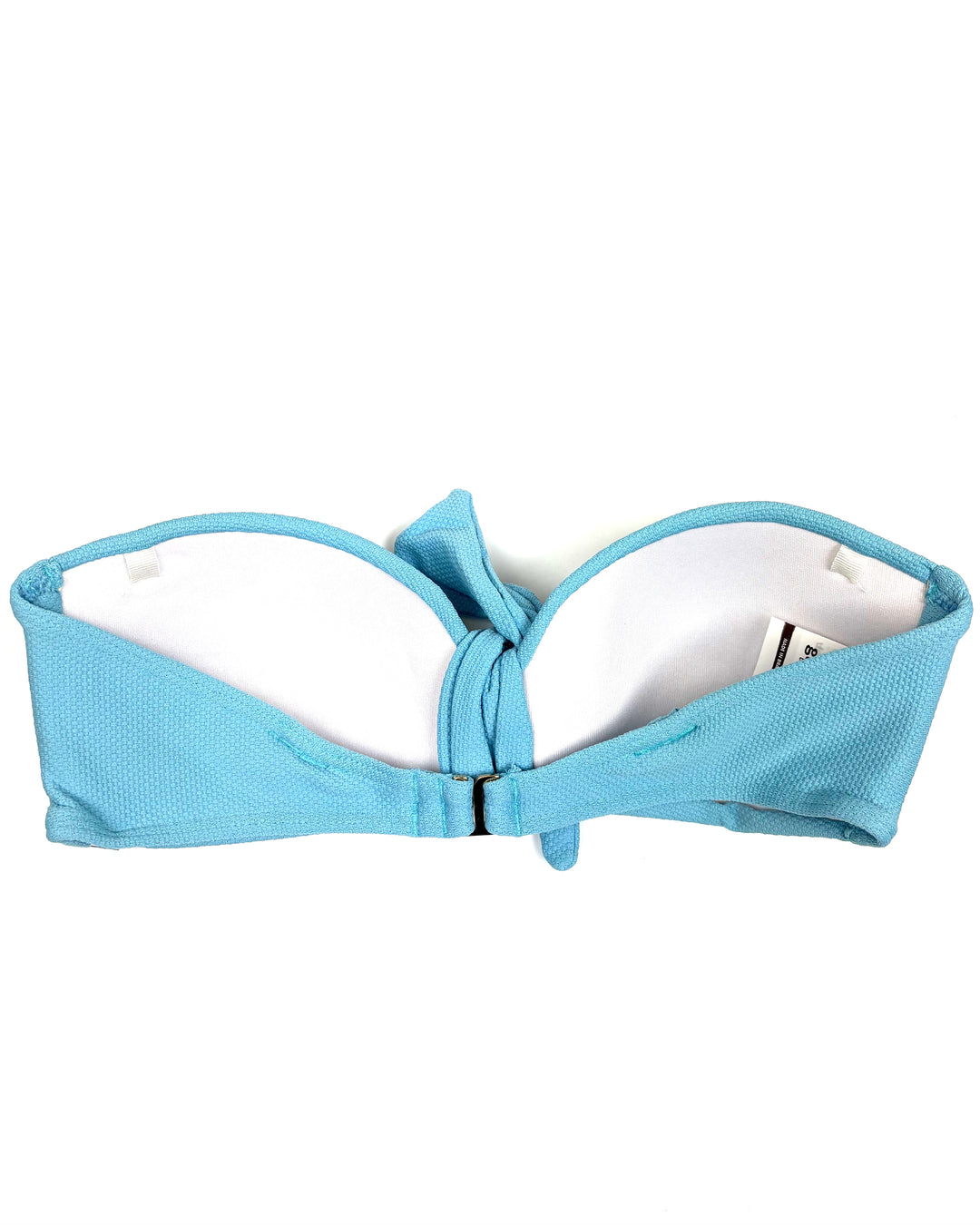 Sky Blue Textured Bikini Top - S, M, L, XL