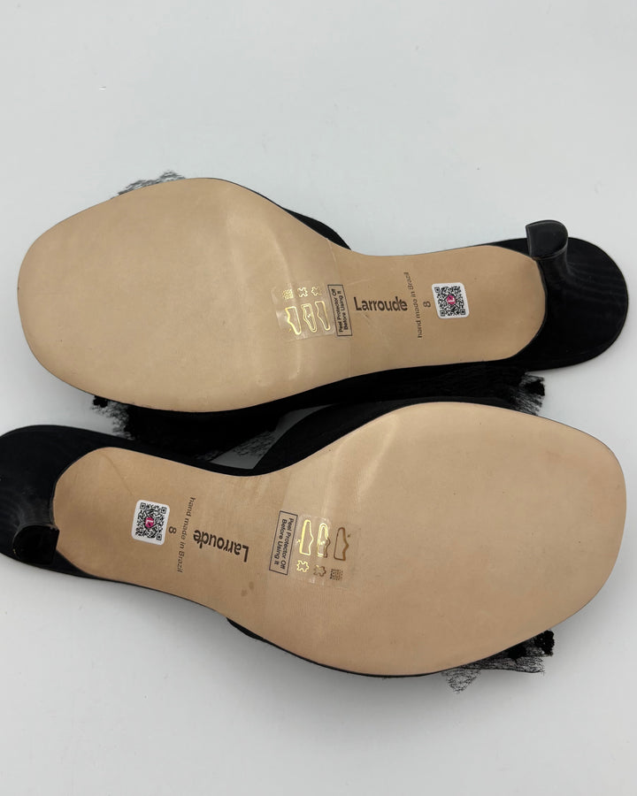 Larroude Bow Heels - Size 8