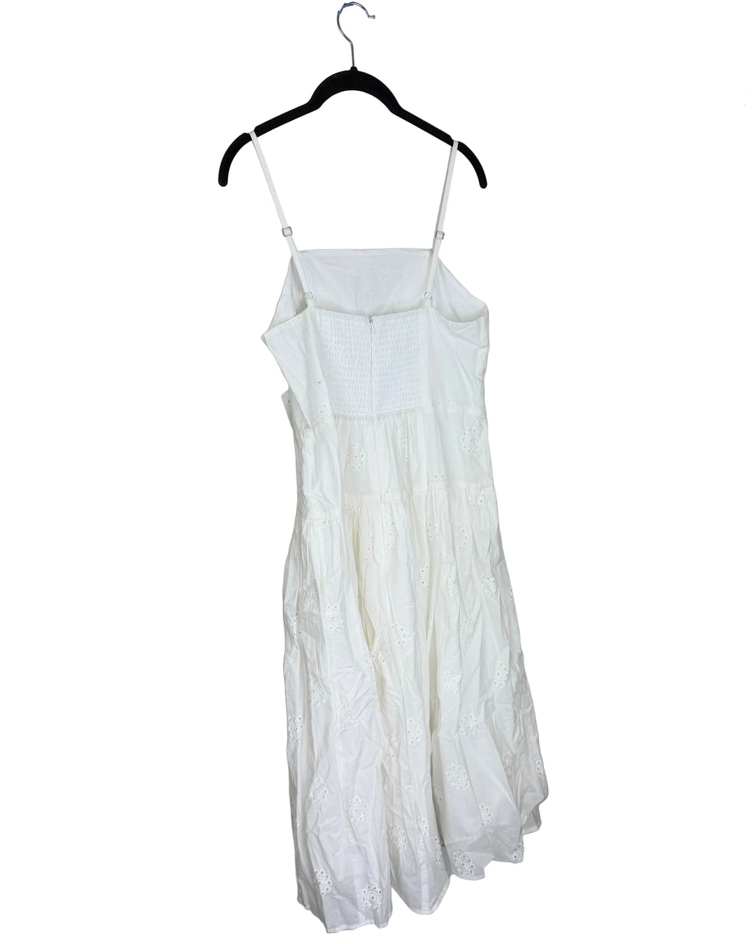 Adjustable Spaghetti Strap White Dress- Size 4/6