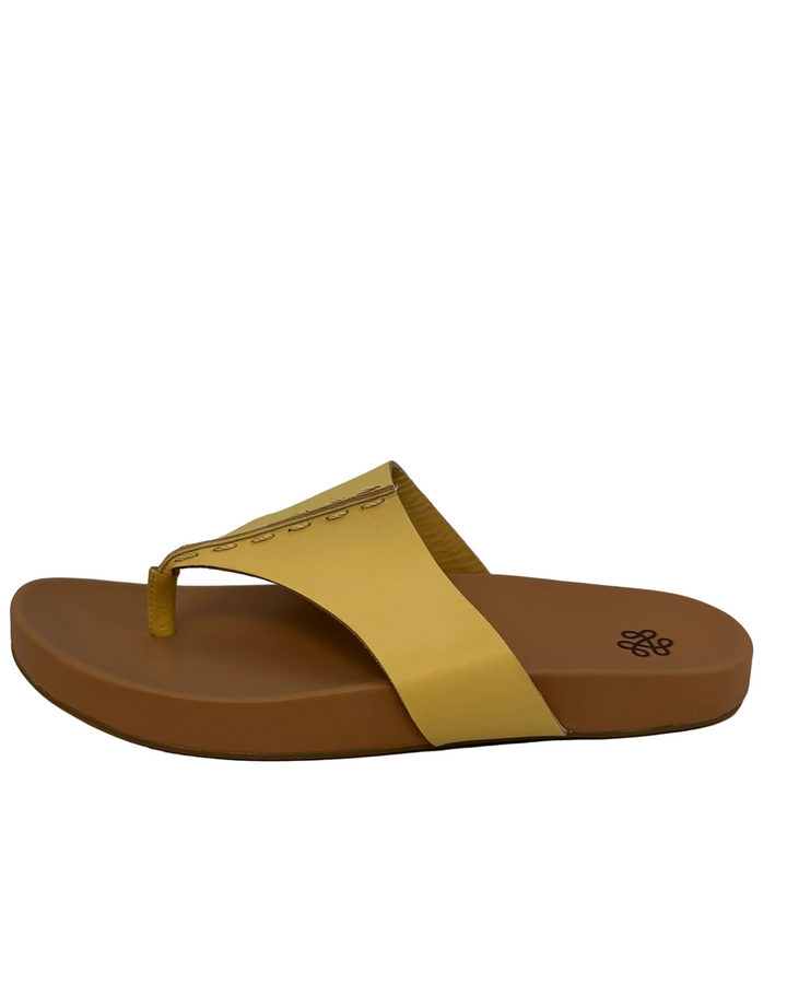 Pale Yellow Sandals - Size 10