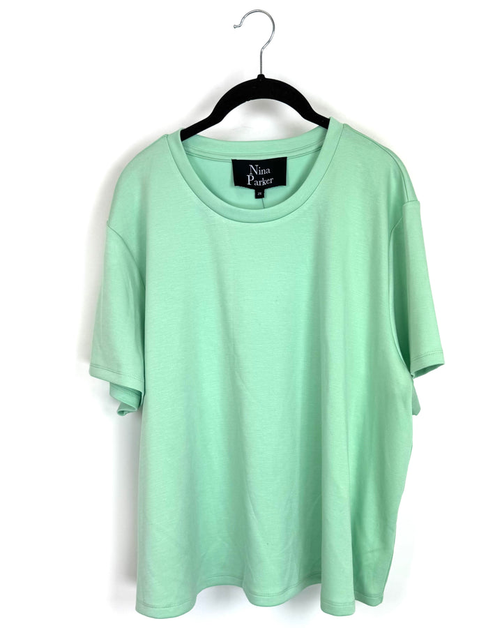 Mint Green T-Shirt- Size 2x