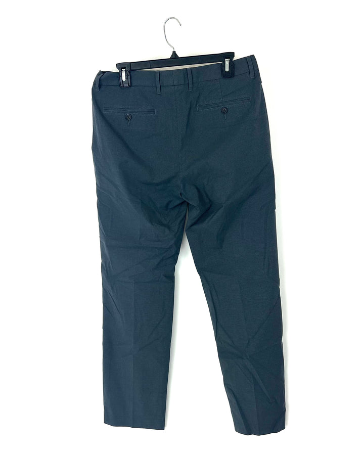 MENS Dark Gray Houndstooth Pants - 32X32