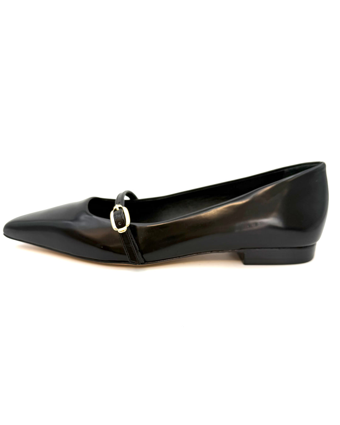 Black Patent Leather Ballet Flat - Size 6.5