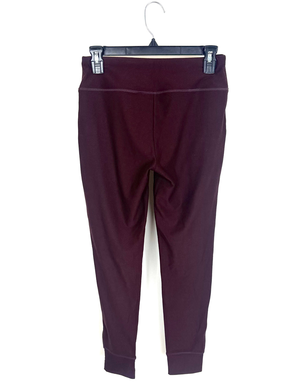 Burgandy Draw String Joggers - SIze 2/4
