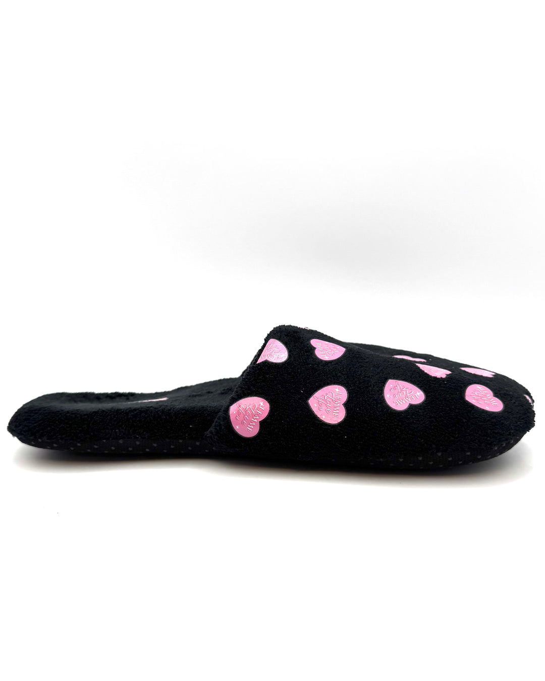 Lemme Black Slippers - Size 7/8