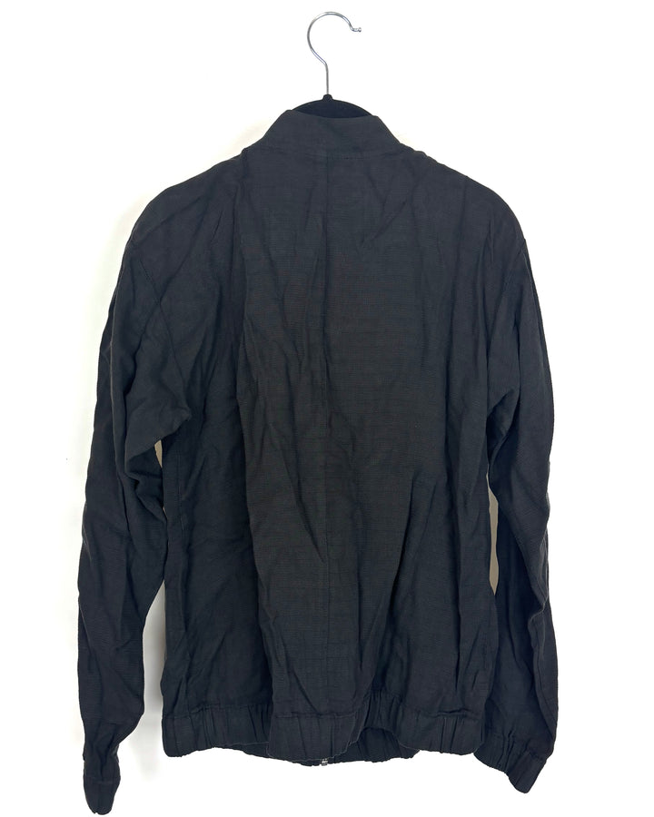 Black Zip Up - Size 2/4