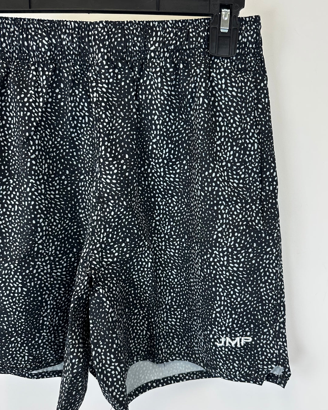 Black and White Swim Board Shorts - Extra Small