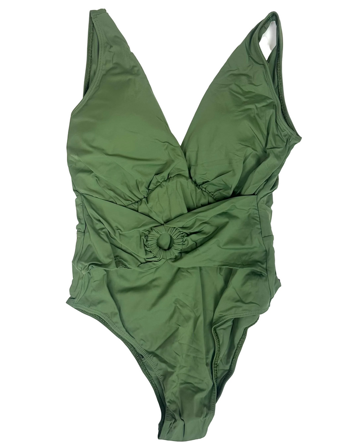 Green Ring One Piece Swimsuit - Size 4/6 and 8/10