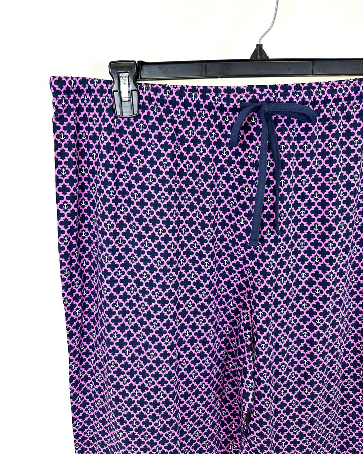 Anchor Pajama Pants - Small