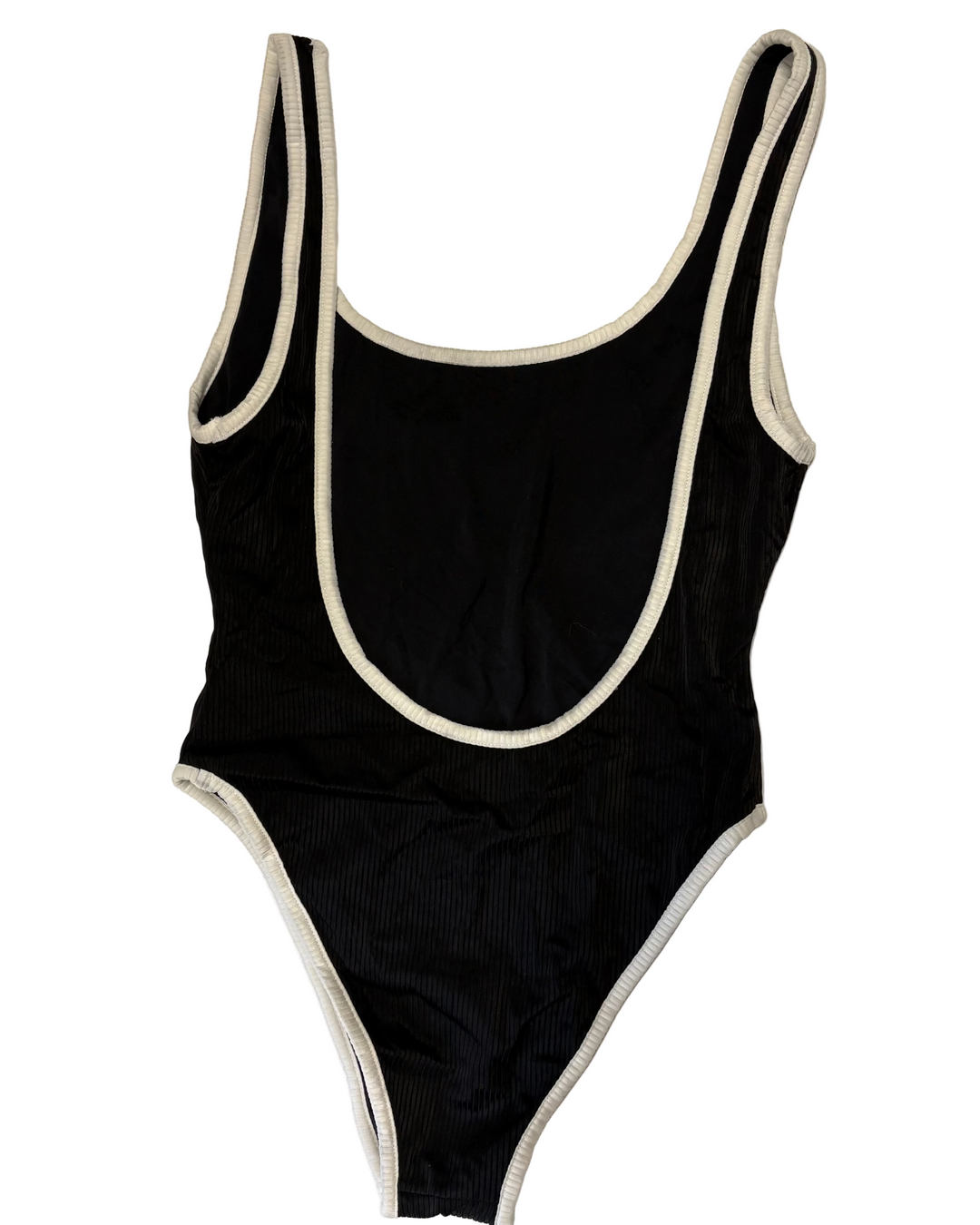Black and White One Piece - XS, S, M
