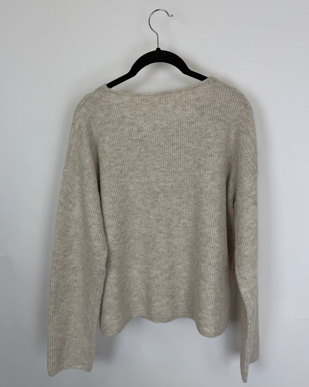 Light Beige Knit Cardigan - Size 6