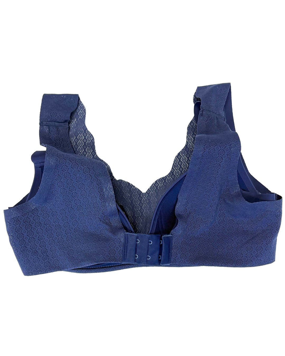 Oxford Blue Lace Bralette - Small