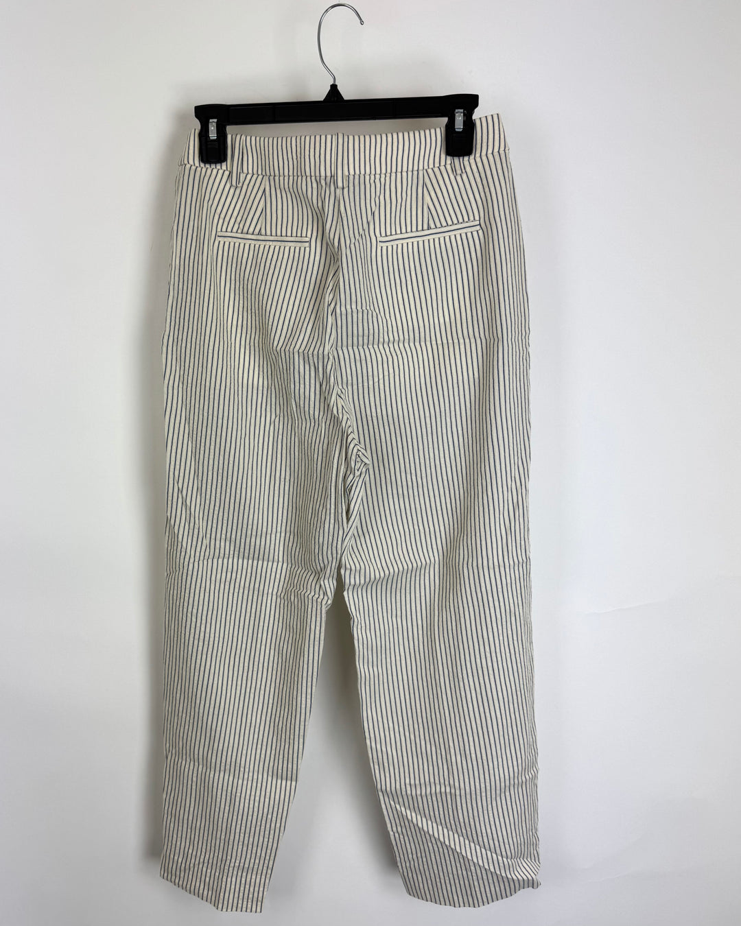 J.Crew Cream Striped Trousers - Size 2