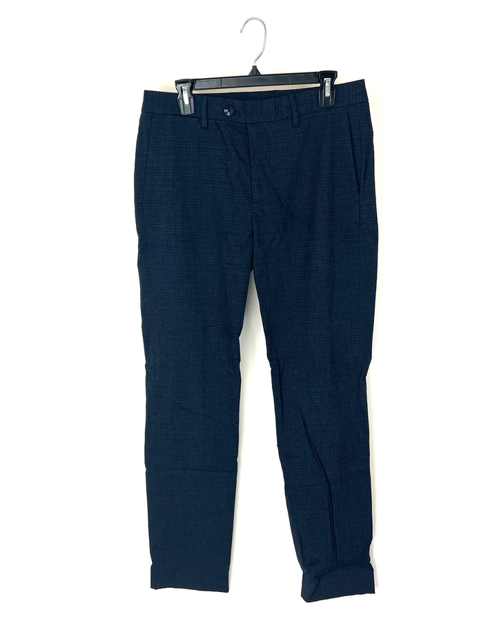 MENS Navy Blue Twill Pants - 32X32