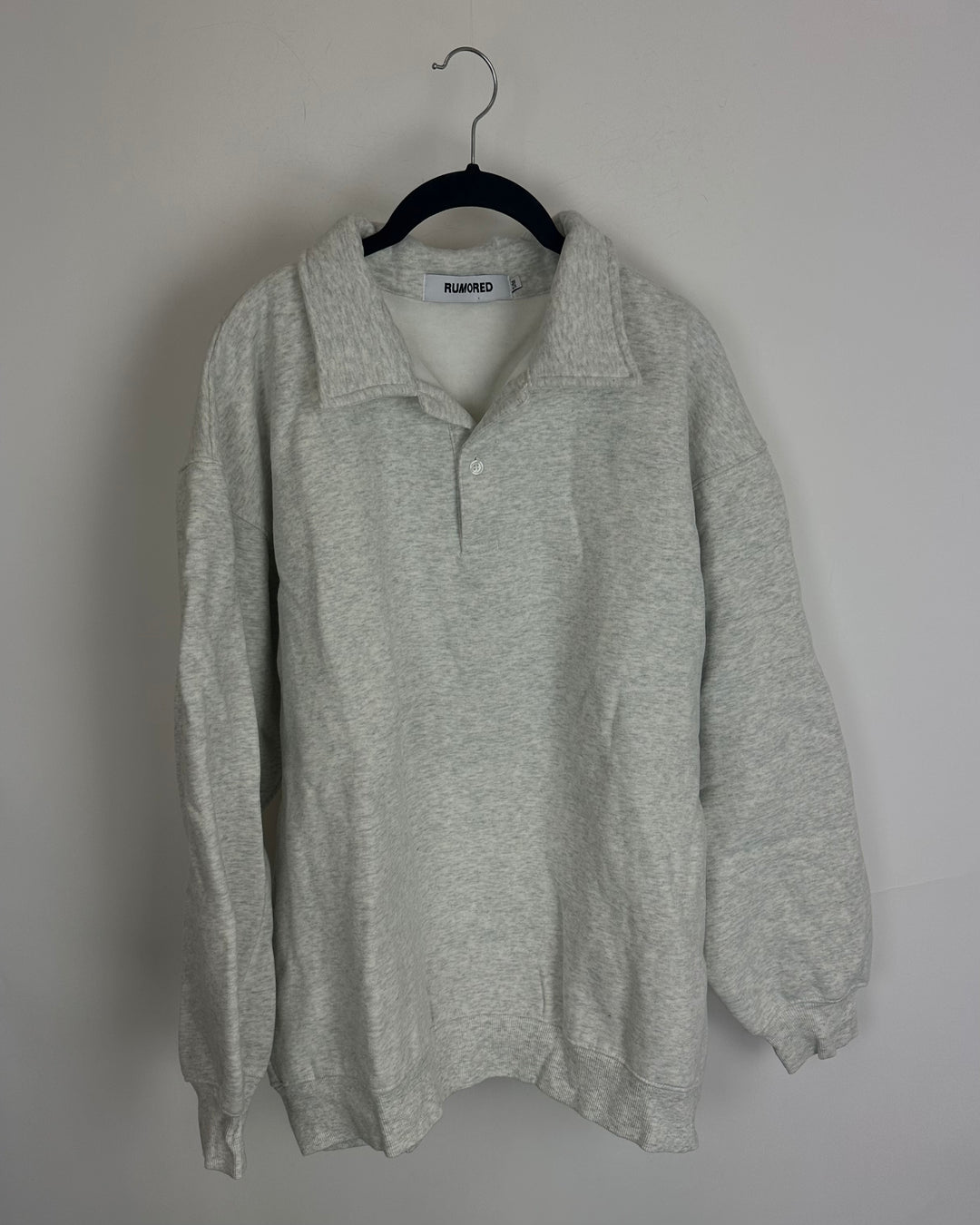 Light Gray Sweatshirt - Size 6