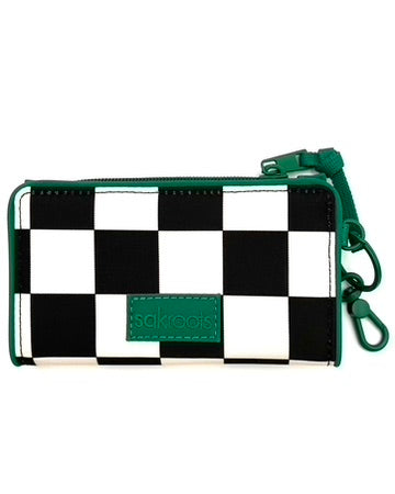 Black & White Checkered Wallet