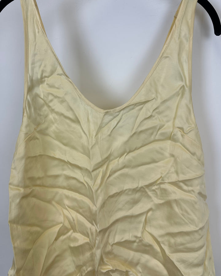Yellow Scoop Neck Top - Size 4/6
