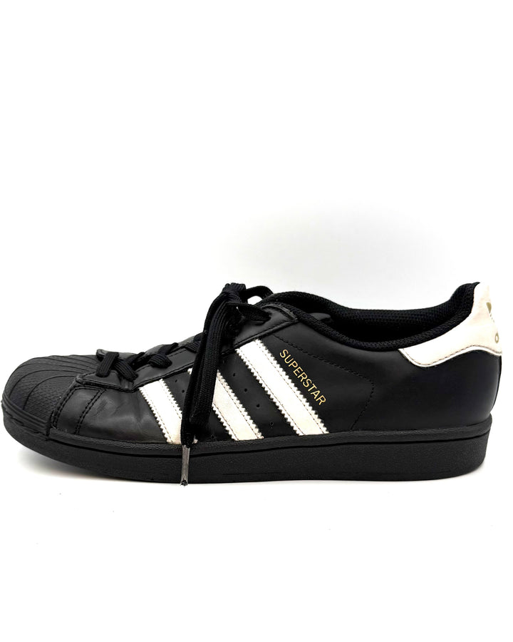 Adidas Black Sneakers - Size 8