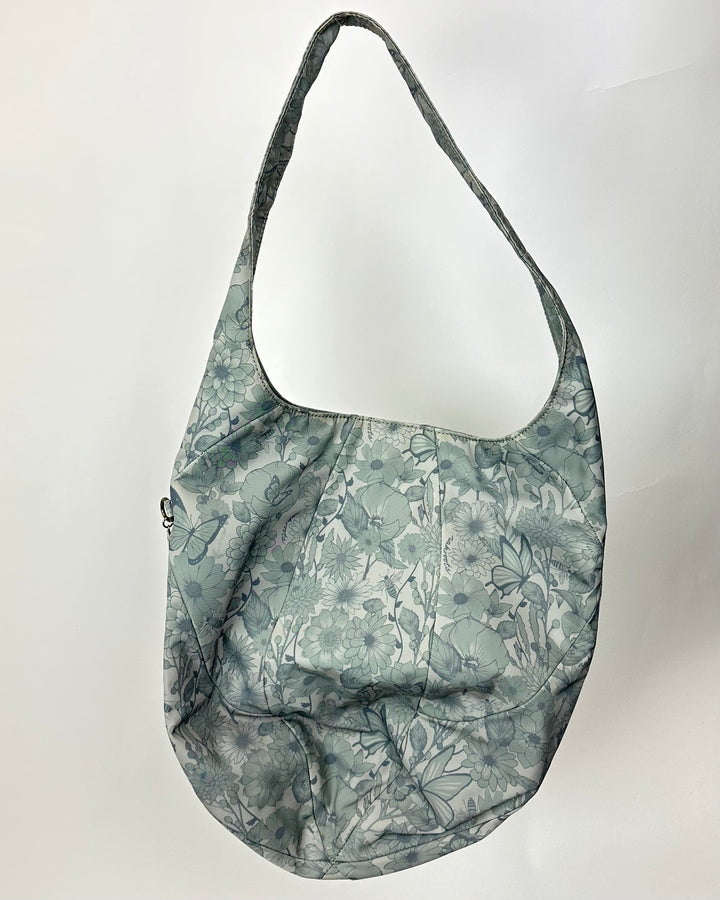 Green Floral Shoulder Bag