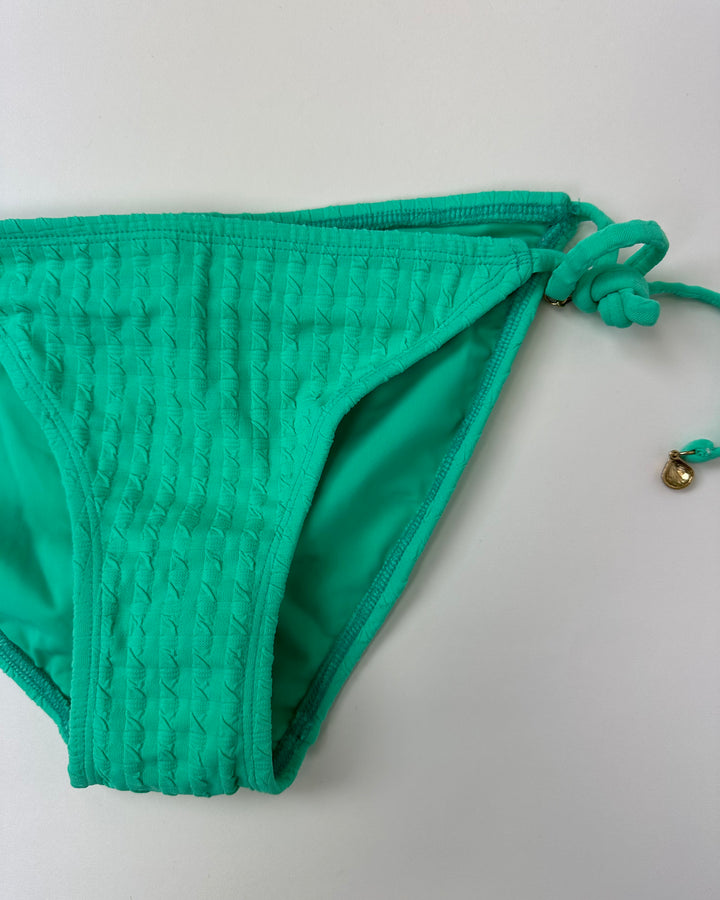 Mint Green Texture Swim Bottom - Small