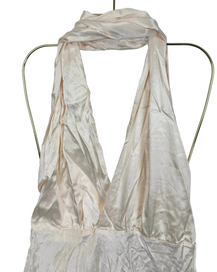 Cream Halter Dress - Size 00/0 and 2/4