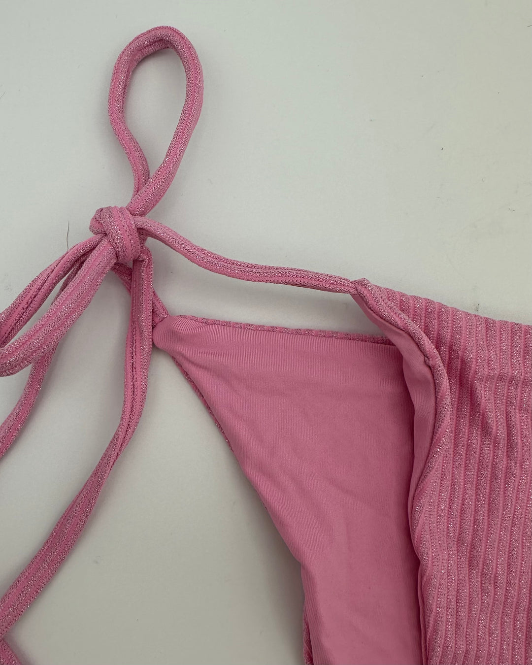 Pink Metallic Ultra Cheeky Bikini Bottoms - S, M, L, XL, XXL