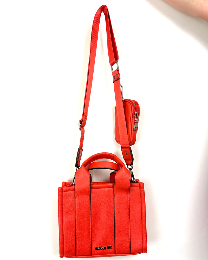 Orange Leather Bag