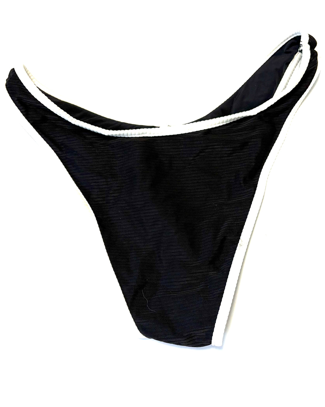 Black and white cheeky bottoms - S