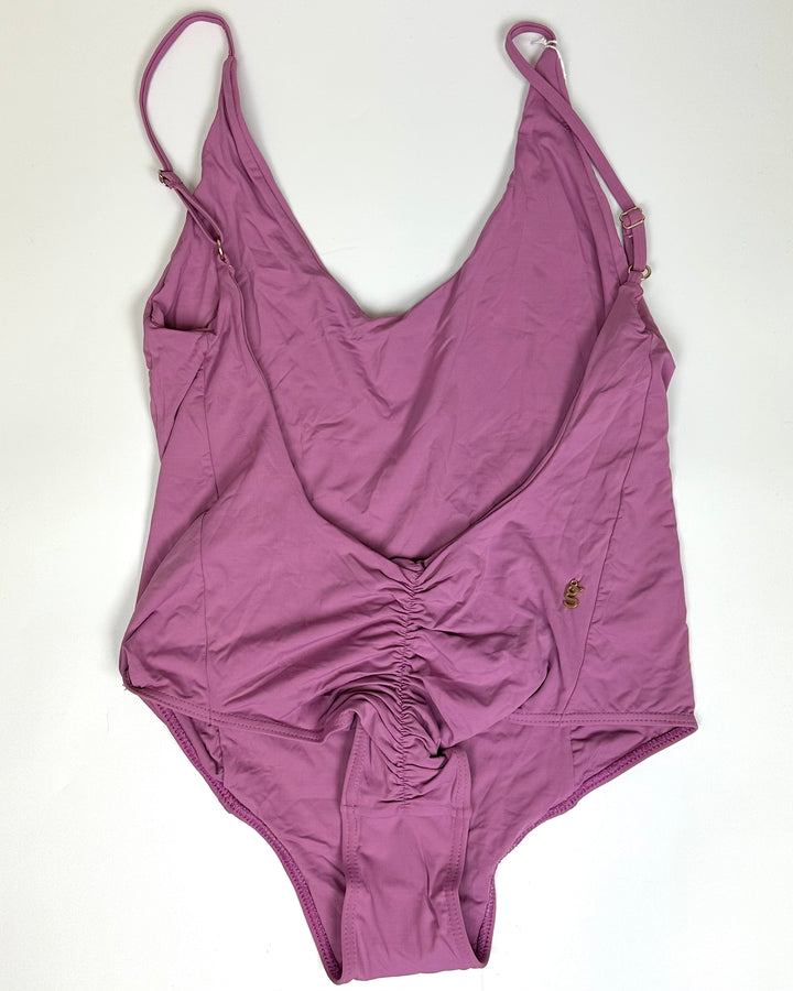 Orchid Purple Cheeky One Piece Swimsuit - Size 2/4