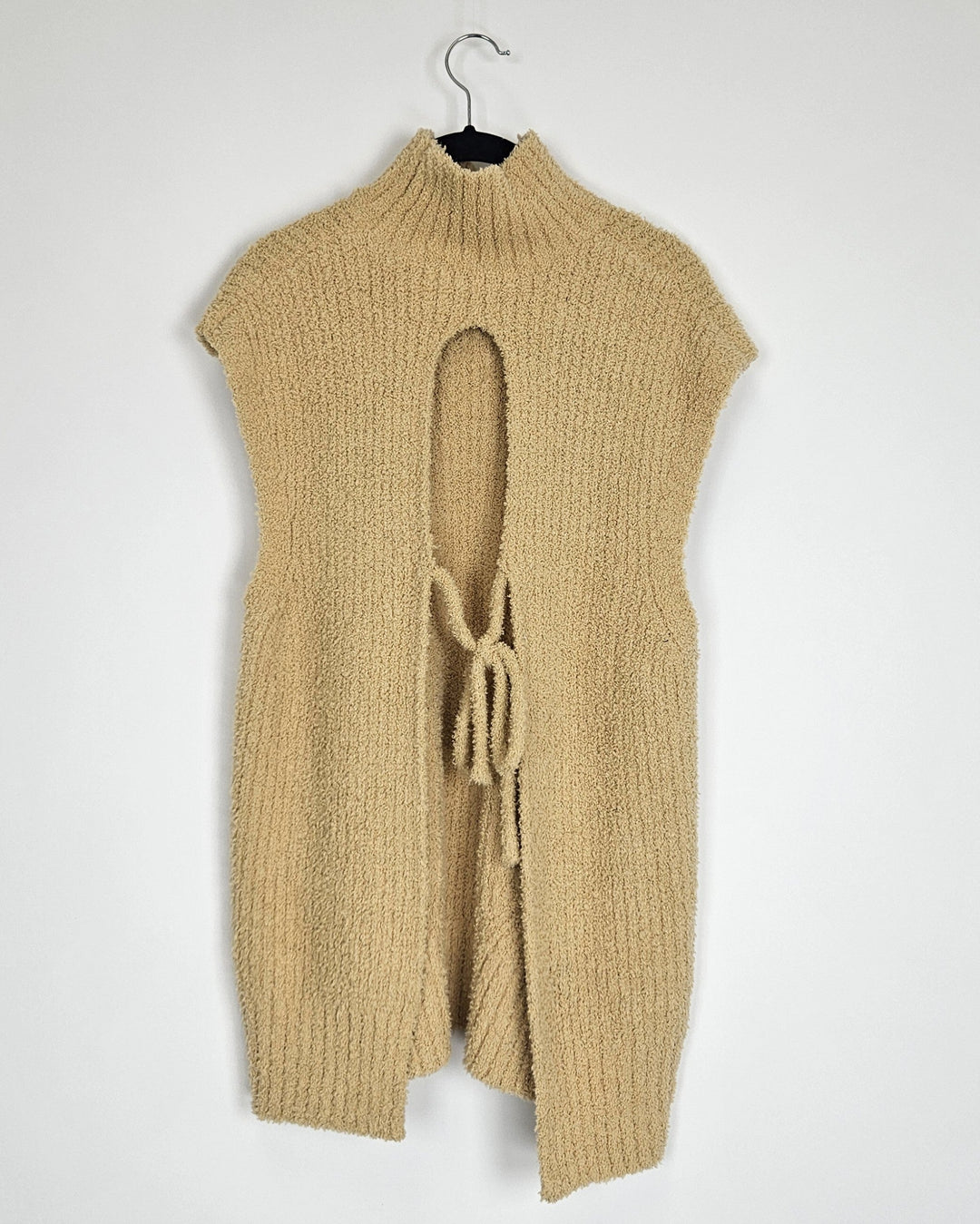 Dark Yellow Sleeveless Sweater - Size 8/10