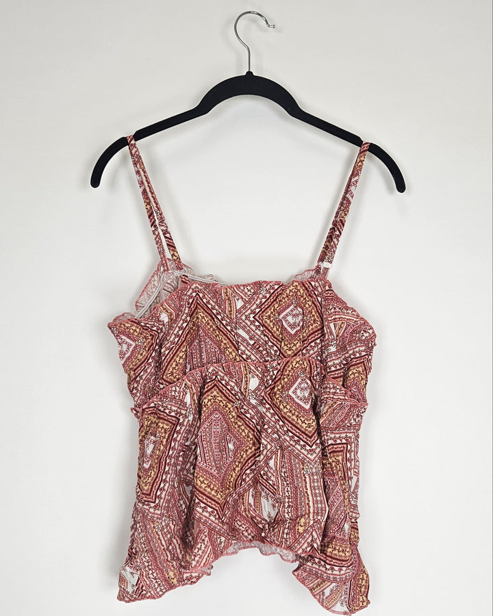Red Camisole Top - Size 6/8