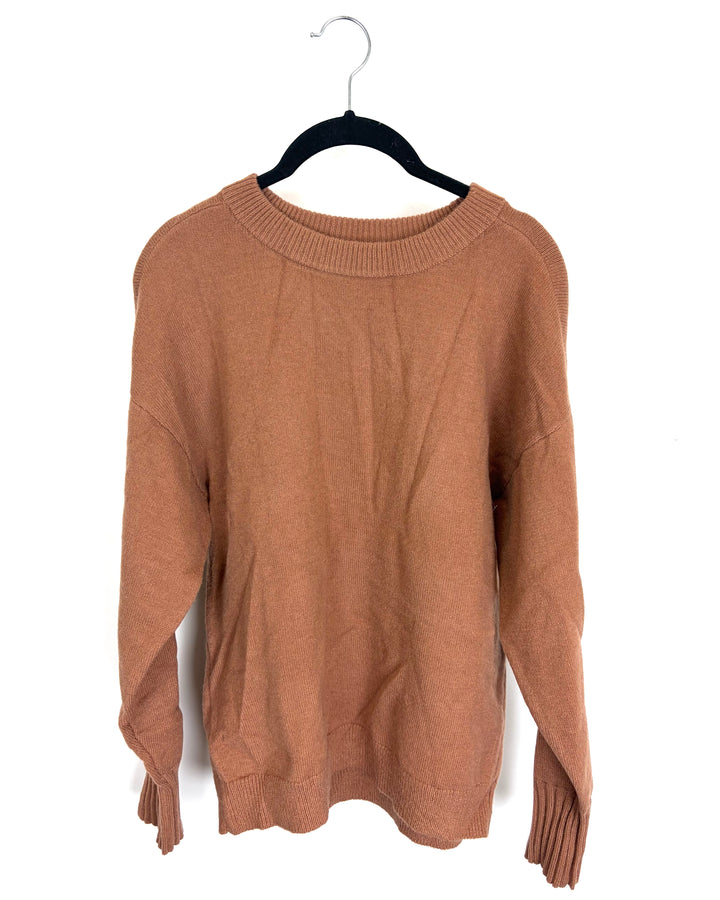 Brown Long Sleeve Sweater - Size 4/6