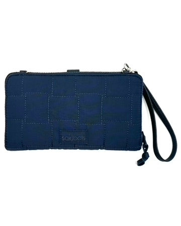 Navy Blue Wallet/Wristlet/Crossbody Bag