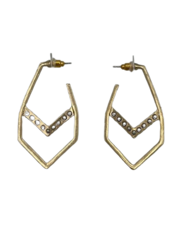 Gold Geometric Earrings