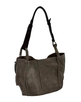 Grey Brown Shoulder Bag