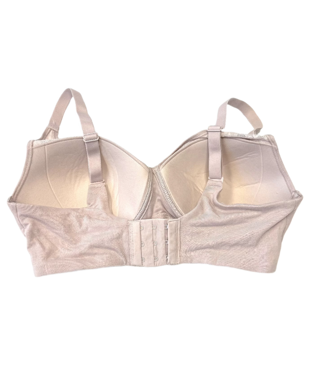 Pink Nude Lace Wireless Bra - Small