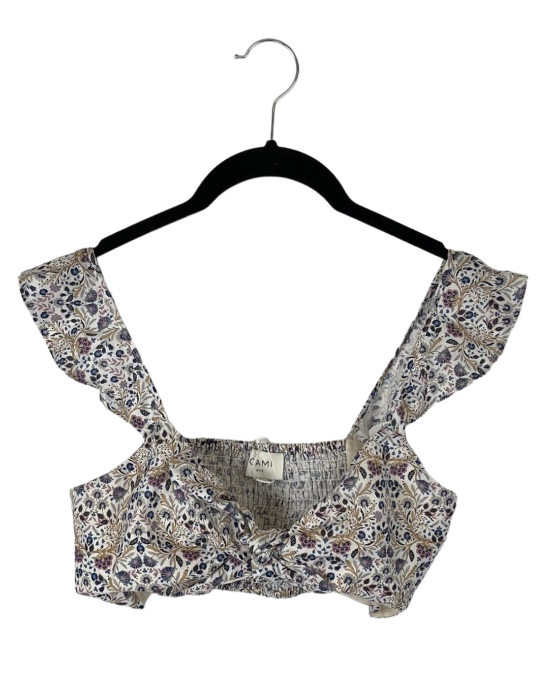 Floral Cropped Top - Size 4-6