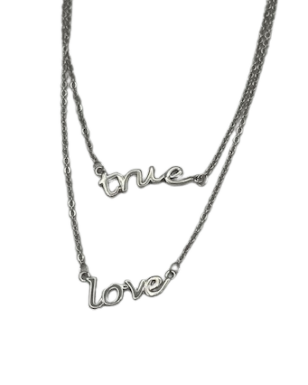 Silver "True Love" Necklace
